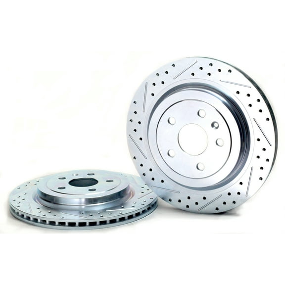 Baer 55166-020 Brake Rotor Pair Fits select: 2008-2012 CADILLAC CTS
