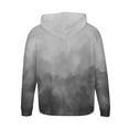 thumbnail image 4 of GigrtiJin Mens Plus Size Hooded Sweatshirt Gradient Color Drawstring Pocket Hoodies Loose Casual Long Sleeve Blouse, 4 of 5