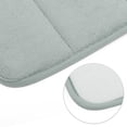 thumbnail image 3 of Alfombrillas de baño de espuma viscoelástica Unique Bargains 2 uds. antideslizantes gris 40x60cm + 50x80cm, 3 of 7