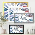 thumbnail image 3 of Inspiring Quote With Boho Feathers 40 in x 30 in Framed Painting Canvas Art Print, by Designart, 3 of 4