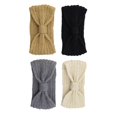 thumbnail image 2 of Knitted Headbands Crochet Headband Turban Style Ladies Headwear Daily Use Chunky Cable Knitted 9.1×4.7×0.6in 4Pcs, 2 of 5
