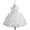 White, variant on Wdgfv Toddler Girls Wedding Dress Bow Layered Lace Dress for Birthday Party Pageant and Flower Girl Wedding Bridesmaid Prom Formal Occasions Pink 150