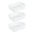 thumbnail image 1 of Cesta de cocina de 3 piezas, organizador de juguetes, contenedor multiusos para almacenamiento de escritorio M, 1 of 7