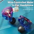 thumbnail image 4 of Kripyery Wired Earphone Stereo Surround with Microphone High Sensitivity Livestreaming Waterproof Phone Call Passive Noise Reduction 3.5mm In-ear Music Sport Gaming Headset Computer Accessories, 4 of 8