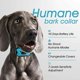thumbnail image 4 of Collar de entrenamiento antiladridos para perros recargable automático con sonido/vibración sin golpes 7 niveles de sensibilidad para perros medianos - Azul - esquí esquí Gafas de esquí, 4 of 5