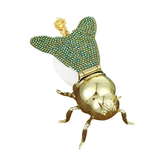 WeiLaiKeQi Bee Shaped Honey Jar Ornament s for Dinner Parties Store Honey Syrup Green