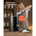 thumbnail image 4 of KFFKFF Wax Melter for Candle Crafting, 8.5 Qts Capacity, Efficient Heating with Adjustable Temperature, Non-Stick Base for Smooth Pouring, Ideal for Candles and Soap Making, 4 of 9
