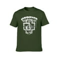 thumbnail image 4 of Industrial Grunge Music Tee - German Metal & Rock Band Inspired Graphic T-Shirt Army Green-style 5XL, 4 of 7
