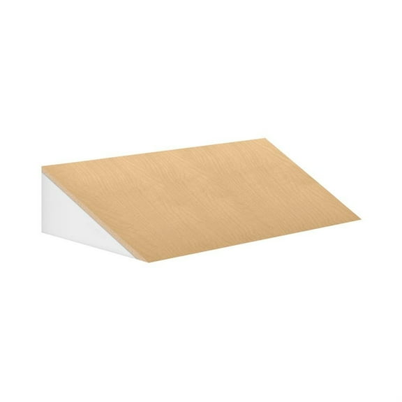 Sloping Hood - for 24 Inch Deep Extra Wide Designer Wood Locker - 3 Wide - Maple