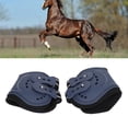 thumbnail image 4 of Horse Hind Leg Boots, Breathable Adjustable Horse Hind Leg Boots Impact Absorbing Prevent Slip Horse Fetlock Boots For Keeping Horse Hind Legs Clean And Dry, 4 of 8