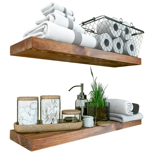 24 inch online wide wall shelves