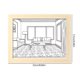 thumbnail image 4 of Pintura De Luz Led Lámpara de dibujo 3 Iluminación Color Ambiente Luz Dormitorio Pintura Lámpara (Paisaje marino), 4 of 8