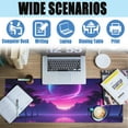 thumbnail image 4 of Large Gaming Mouse Pad for Desk,Cool Retrowave Landscape Desk Mat,Science Fiction Scene Desk Pad, Extended Big Computer Keyboard Mouse Pad with Non-Slip Base and Stitched Edge 31.5"x11.8", 4 of 6