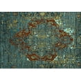 thumbnail image 1 of Ahgly Company Indoor Rectangle Persian Light Blue Traditional Area Rugs, 3' x 5', 1 of 4