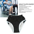 thumbnail image 3 of Pañal Lavable para Adultos Pañal de Tela para Incontinencia para Adultos a Prueba de Fugas Cómodo Paño de Algodón Puro Protección para Protección contra la Incontinencia ANGGREK Otros, 3 of 8