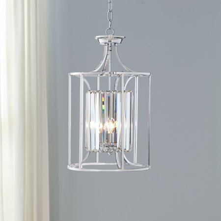 Possini Euro Design Soraya 13 3 4 Wide Chrome And Crystal Pendant Light Possini Euro Design Soraya 13 3 4 Wide Chrome And Crystal Pendant Light