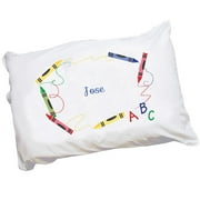 Personalized Crayon Pillowcase