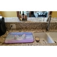 thumbnail image 2 of Cat Face Watercolor Dish Drying Mat, 2 of 7