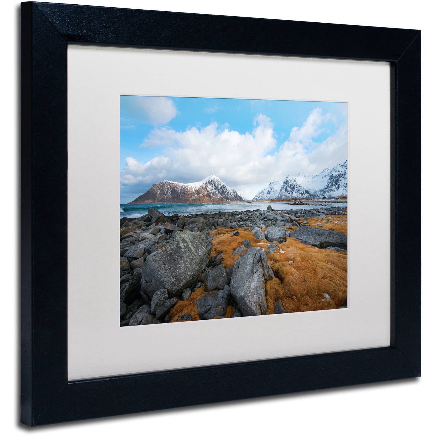 Trademark Fine Art "Get Back My Tomorrow" Canvas Art by Philippe Sainte-Laudy, White Matte, Black Frame