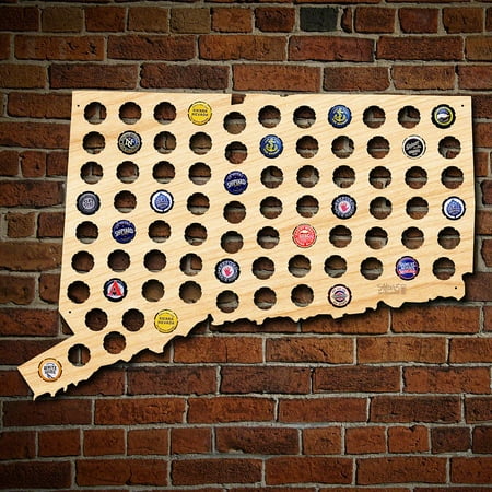 - Connecticut Beer Cap Map