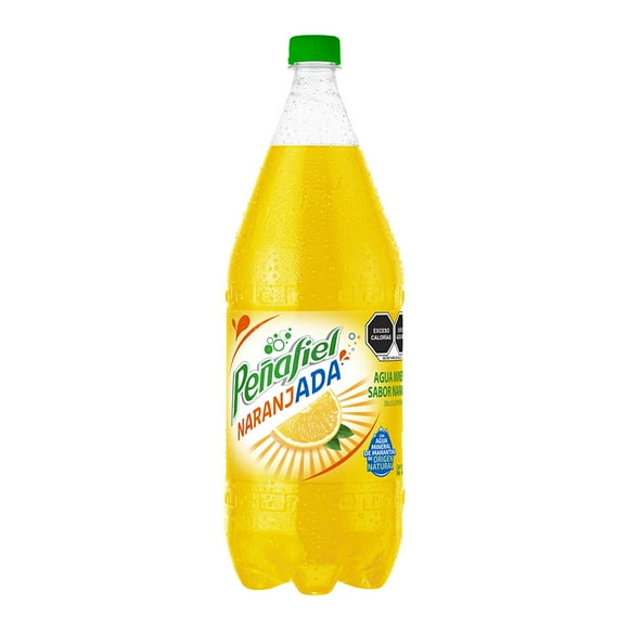 Agua mineral Peñafiel Adas sabor naranjada 2 l