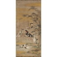 thumbnail image 3 of Iwasa Matabei 8x14 Black Modern Framed Museum Art Print Titled - The Four Pleasures (C. 1620-50), 3 of 5