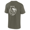 thumbnail image 3 of Unisex Fanatics Olive Sacramento Kings Elements Super Soft Short Sleeve T-Shirt, 3 of 3