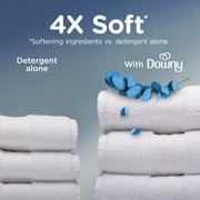 Downy Ultra Soft Liquid Fabric Softener, Balance, Crisp Rain & Blue Eucalyptus, 93 fl oz, 138 Loads