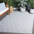 thumbnail image 2 of SAFAVIEH Sunset Jenelle Geometric Indoor/Outdoor Area Rug, Blue/Lavender, 4' x 6', 2 of 11