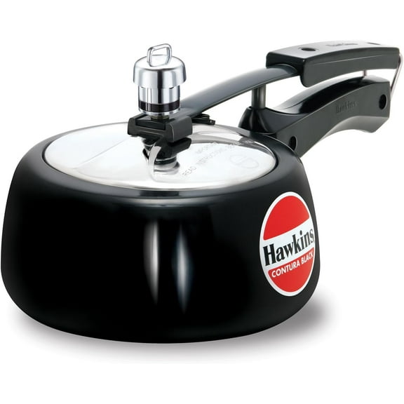 Hawkins Contura Hard Anodized Pressure Cooker, 1.5-Liter