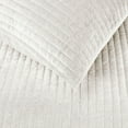 thumbnail image 6 of Wonderful Modern Stripe Velvet Quilt Set – 3-Piece Reversible Bedding, All-Season Softness, 6 of 8