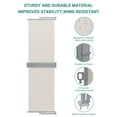 thumbnail image 5 of Huisuilinss Double Side Awning,Retractable Side Awning,Rainproof And UV-Proof Folding Privacy Screen Privacy Fence With 280g Polyester Fabric,Outdoor Privacy Awning For Deck Patio Pools,71"x236", 5 of 7