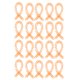 thumbnail image 5 of Bobinas de encuadernación en espiral de 20 piezas, 30 hojas de plástico ABS, lomos de encuadernación en espiral para trabajos de papelería, color naranja, 5 of 5