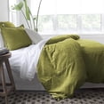 thumbnail image 2 of Juno Velvet Sulphur Comforter Set Queen, 2 of 5