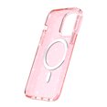 thumbnail image 5 of for iPhone 14 Pro Max Magnetic Case [Compatible with Magsafe], Clear Glitter Full Body Protective Cover Slim TPU Transparent Shockproof Bling Phone Case for iPhone 14 Pro Max 6.7", Pink, 5 of 7