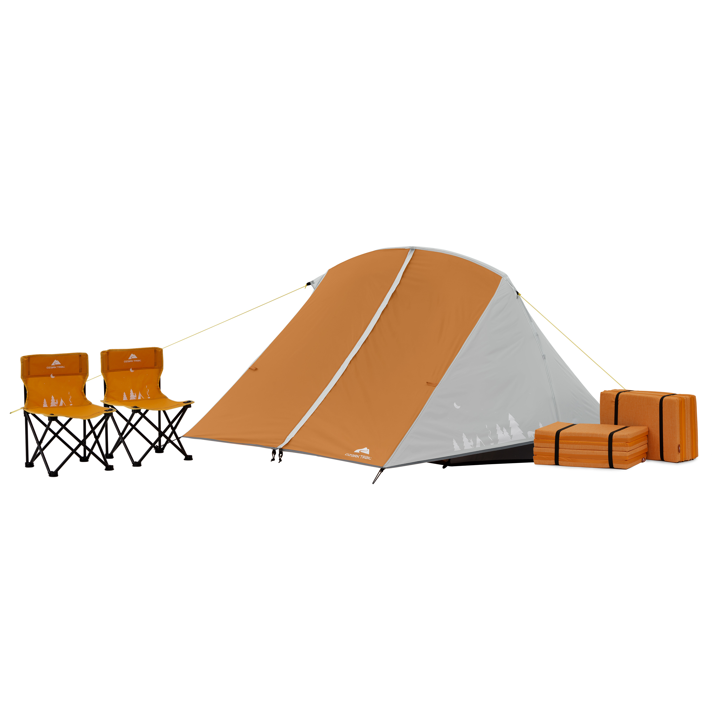 Ozark Trail 3 Person Kids Camping Tent Bundle