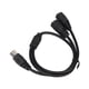 thumbnail image 5 of Cable DIN Macho De 5 Pines A 2 DIN Hembra De 5 Pines, Cable Adaptador DIN De 5 Pines Plug And Play, PVC Suave, Preciso, A Prueba De Explosiones, De 1,6 Pies Para Dispositivos, 5 of 7