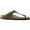 Mocha Birkibuc, variant on Birkenstock Women's Gizeh Sandal