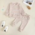 thumbnail image 2 of Caqnni Toddler Baby Boy Fall Winter Clothes Outfits Long Sleeve Sweatshirt Tops Jogger Pants Sets Sweatsuit Fall Winter Set Pajama Sets Baby Layette & Gift Sets(2-3 Years), 2 of 7