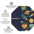 thumbnail image 4 of Disketp Space Funny Coasters,4 Pcs Leather Coasters With Holder, Perfect Housewarming Hostess Gifts,Protect Furniture From Water Marks Scratch, 4 of 9