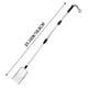 thumbnail image 3 of Oferta por tiempo limitado!Pala para arena de gatos con mango extendido, pala para escalada de acero inoxidable para mascotas, pala para playa, recogida de inodoro, 3 of 7