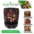 Vertical Countertop Rotisserie Rotating Oven (Black) - Walmart.com