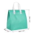 thumbnail image 2 of Insulated Take Away Bags, 25 Pcs Thermal Bags 11.8 x 7.9 x 12.6 Inch Mint Green, 2 of 6