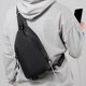 thumbnail image 5 of Bolso bandolera para hombre, mochila antirrobo, bolso de pecho, mochila con puerto de carga USB para caminar y senderismo, 5 of 6