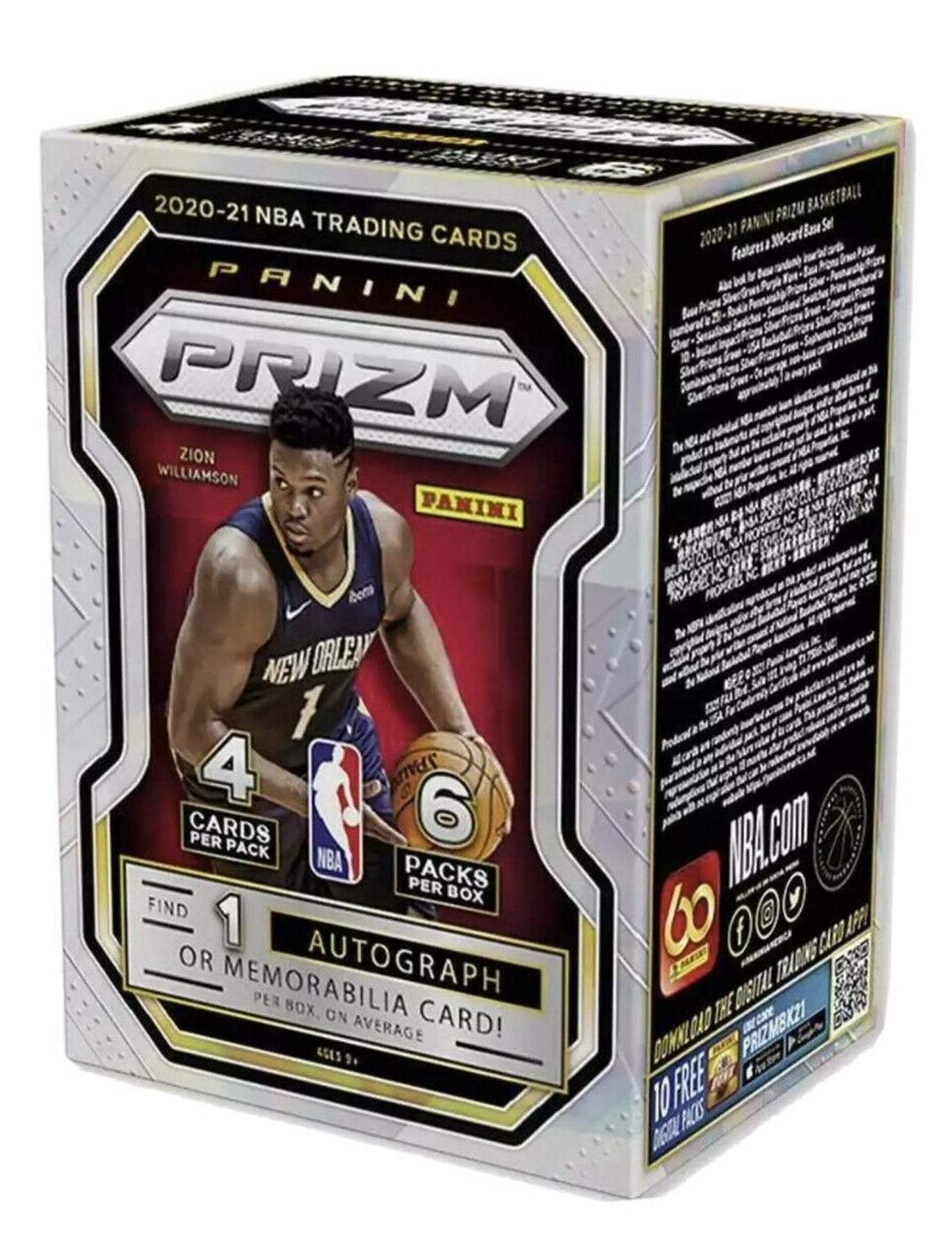Panini Prizm 2020-21 NBA Basketball Trading Cards Blaster Box- 24