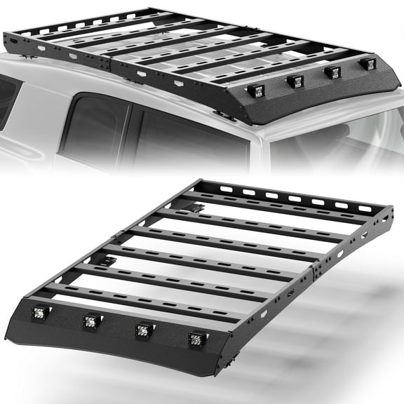 POFENZE Roof Rack Compatible for 2006-2014 Toyota FJ Cruiser Roof Cargo Carriers with Cross Bars