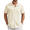 Beige, variant on COOFANDY Men Casual Button Down Short Sleeve Shirts Summer Beach Vacation Hawaii Shirts for Men