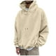 thumbnail image 1 of pstuiky camisetas de manga larga para hombre, Sudadera con capucha deportiva de manga larga para hombre, estilo relajado y liso Tops casuales para hombres s, 1 of 2