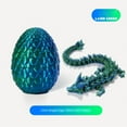 3D Printed Dragon Eggs Set with Detachable Mysterious Dragon Scale Egg