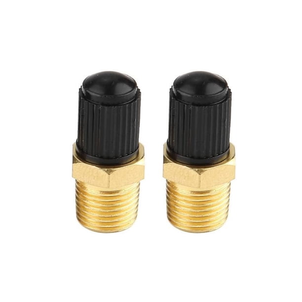 Riwesomey Válvula de neumático de compresor de aire de coche de latón ABS, 2 piezas, repuesto portátil de alta resistencia, válvula de vehículo Vehículos, repuestos y accesorios Mis Riwesomey VI018266-00B